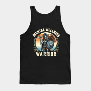 Mental Wellness Warrior, Memorial Day Tank Top